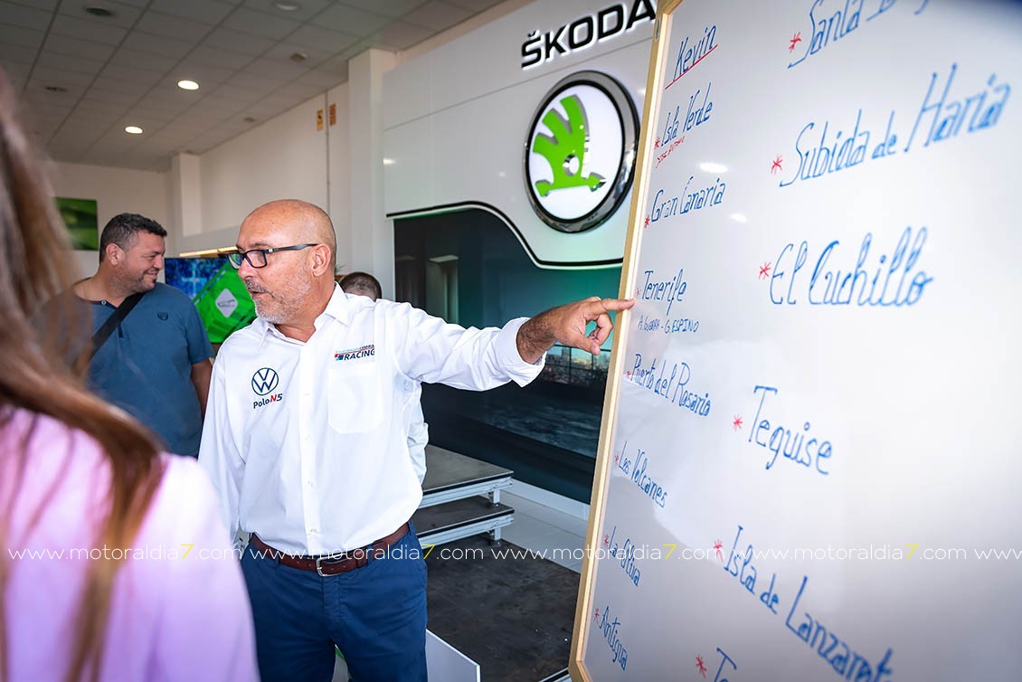 Sorpresa en la entrega de trofeos de la III Copa Škoda Fabia