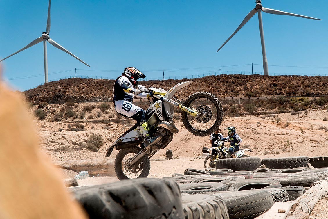 Graham Jarvis en Gran Canaria y Tenerife - Curso de enduro