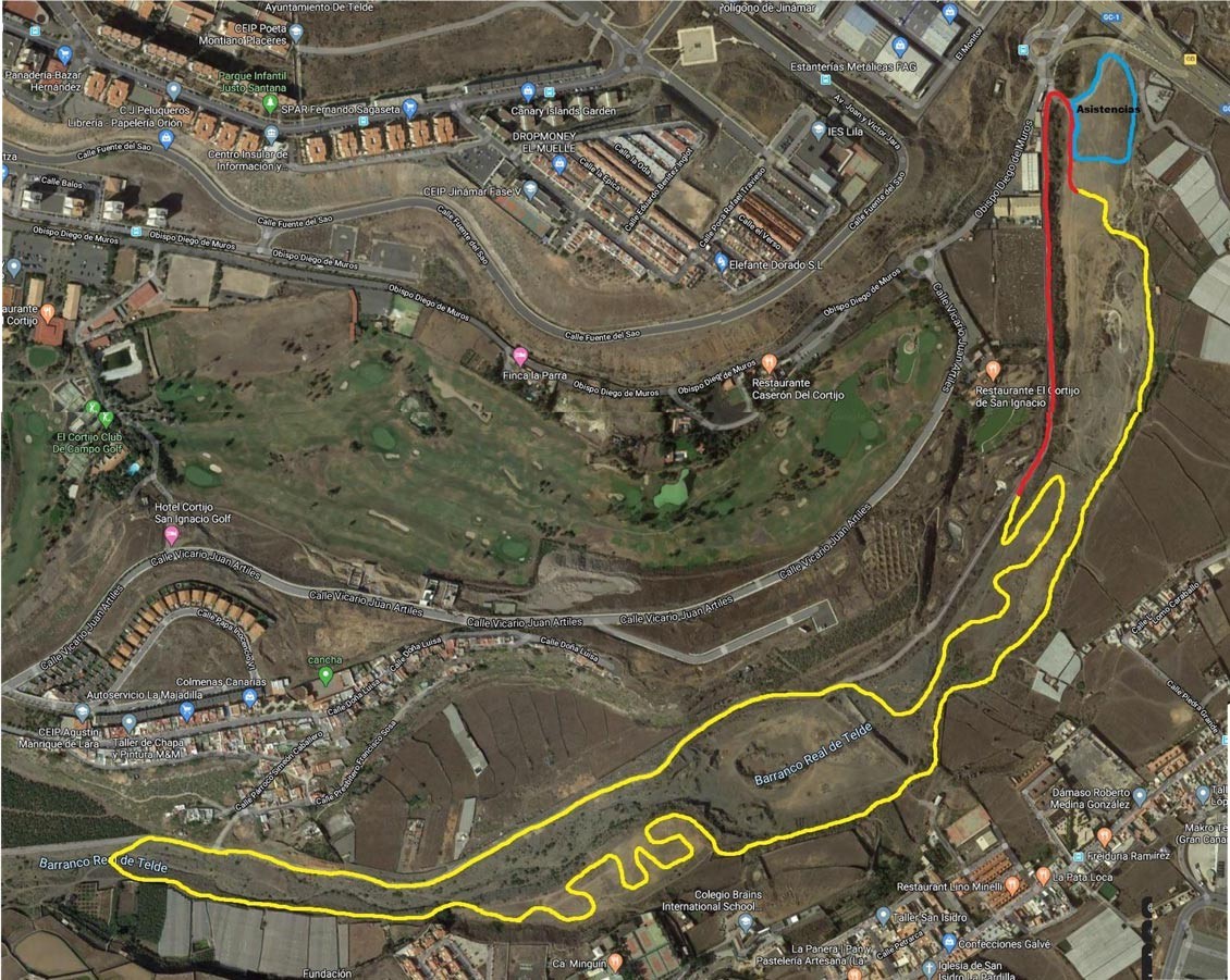 Slalom Barranco Real de Telde - Lista de Inscritos