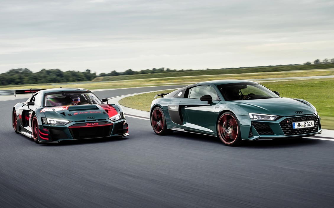 Un Audi R8 en homenaje a Nürburgring