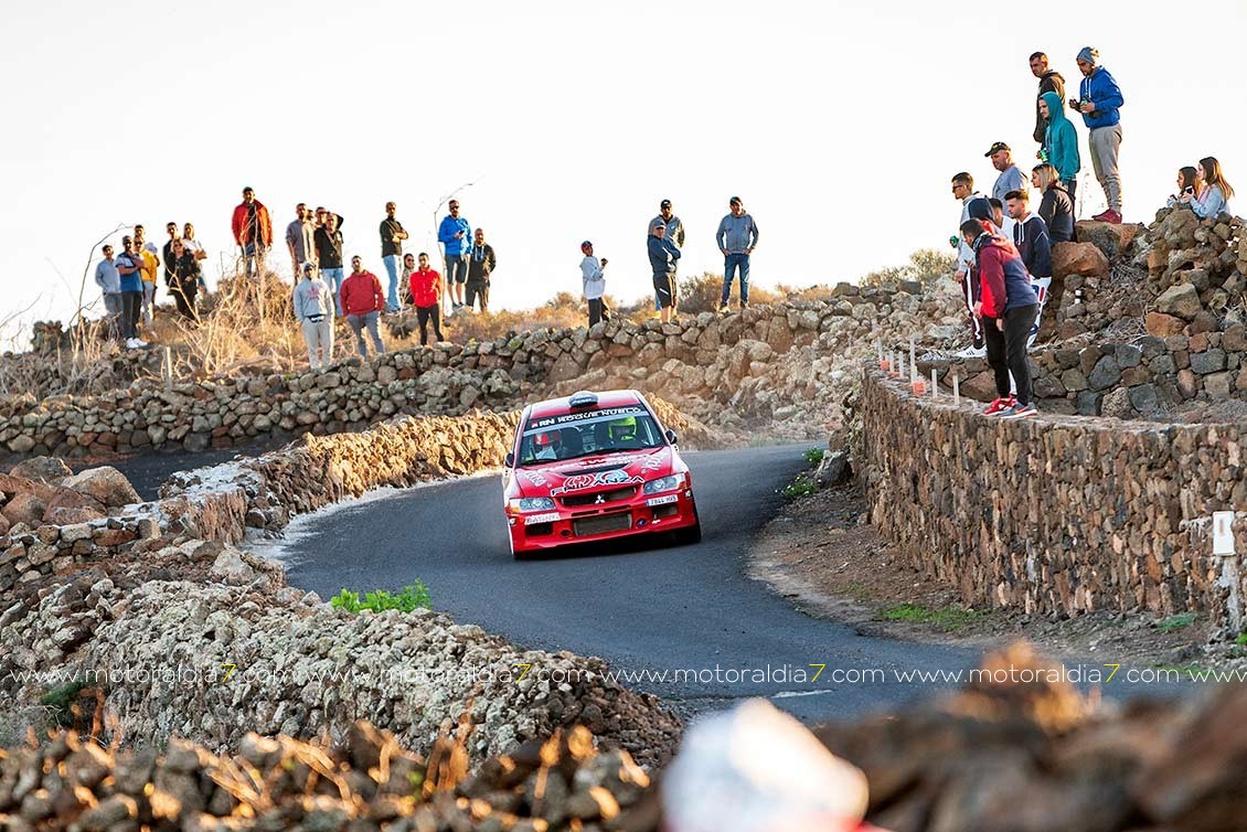 Los tramos del Rally Isla de Lanzarote