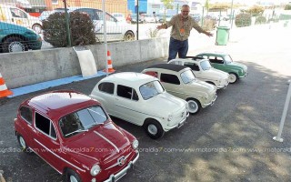 Historia y presente, juntos. SEAT 600 y Mii