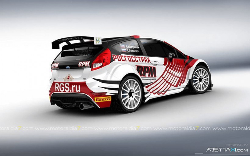Nuevos colores para el Ford Fiesta R5 de Lukyanuk