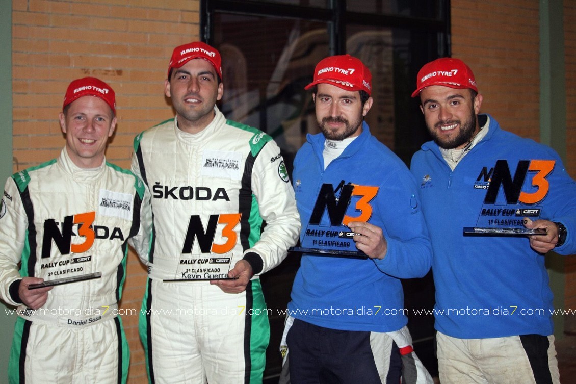 El Rally Isla de los Volcanes será puntuable para la Copa 2RM-Kumho Tyre