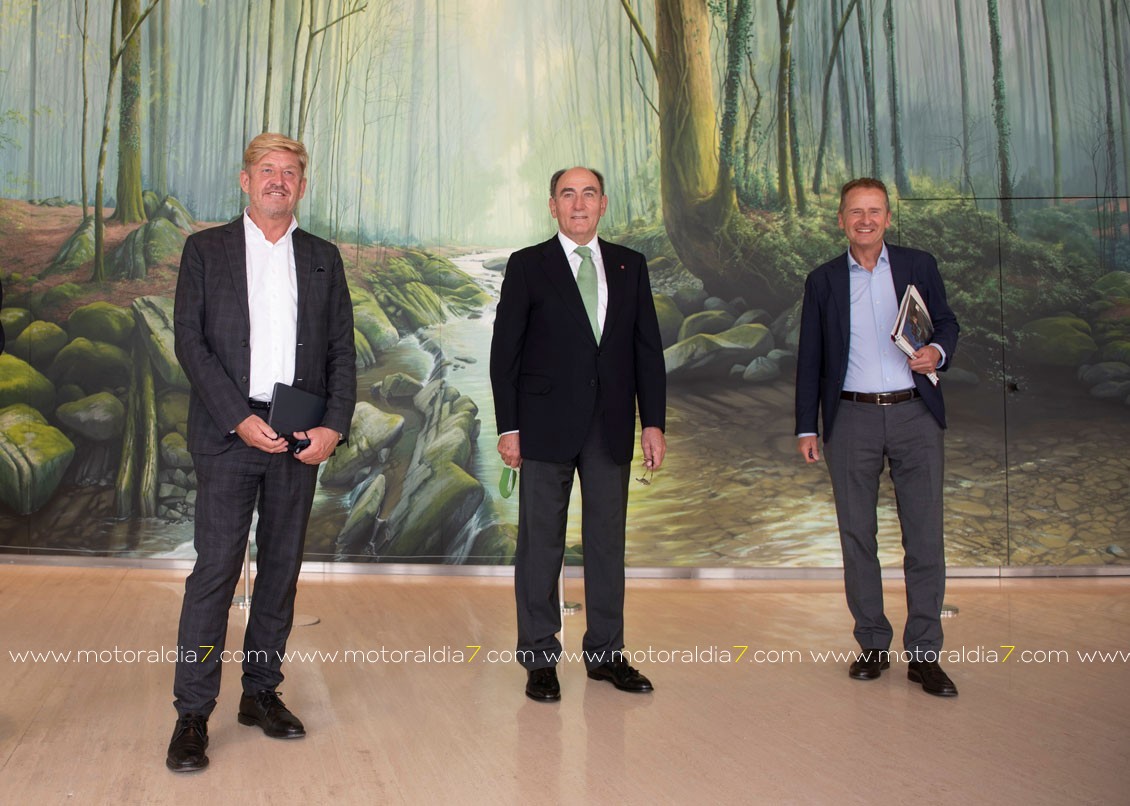 Iberdrola, Grupo Volkswagen y SEAT S.A. acelerar la electrificación