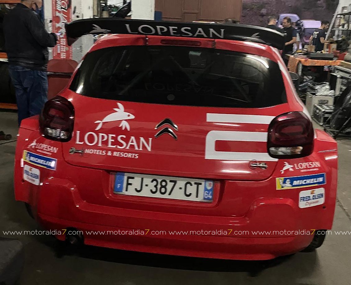 Monzón ya tiene “casi” a punto su C3 Rally2