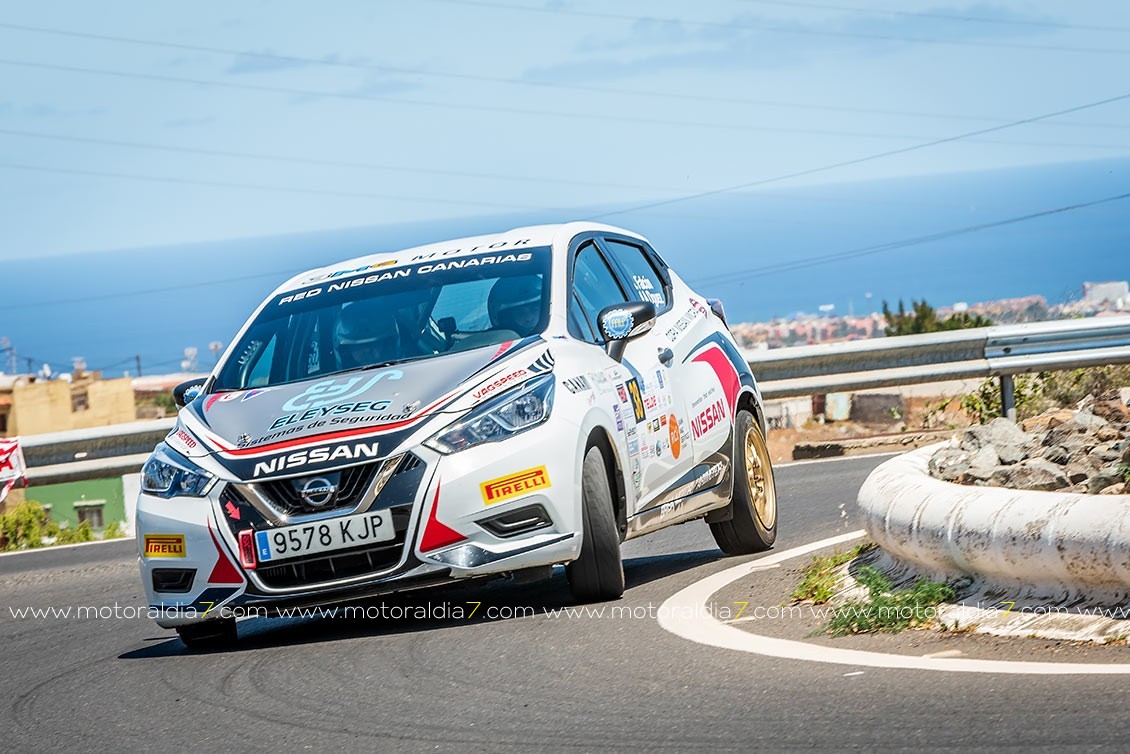 Diez equipos de la Copa Nissan Micra en el Rally Gran Canaria