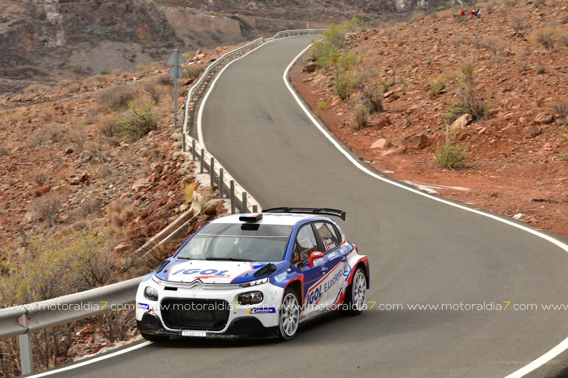 El Rally Islas Canarias vuelve al sur de Gran Canaria