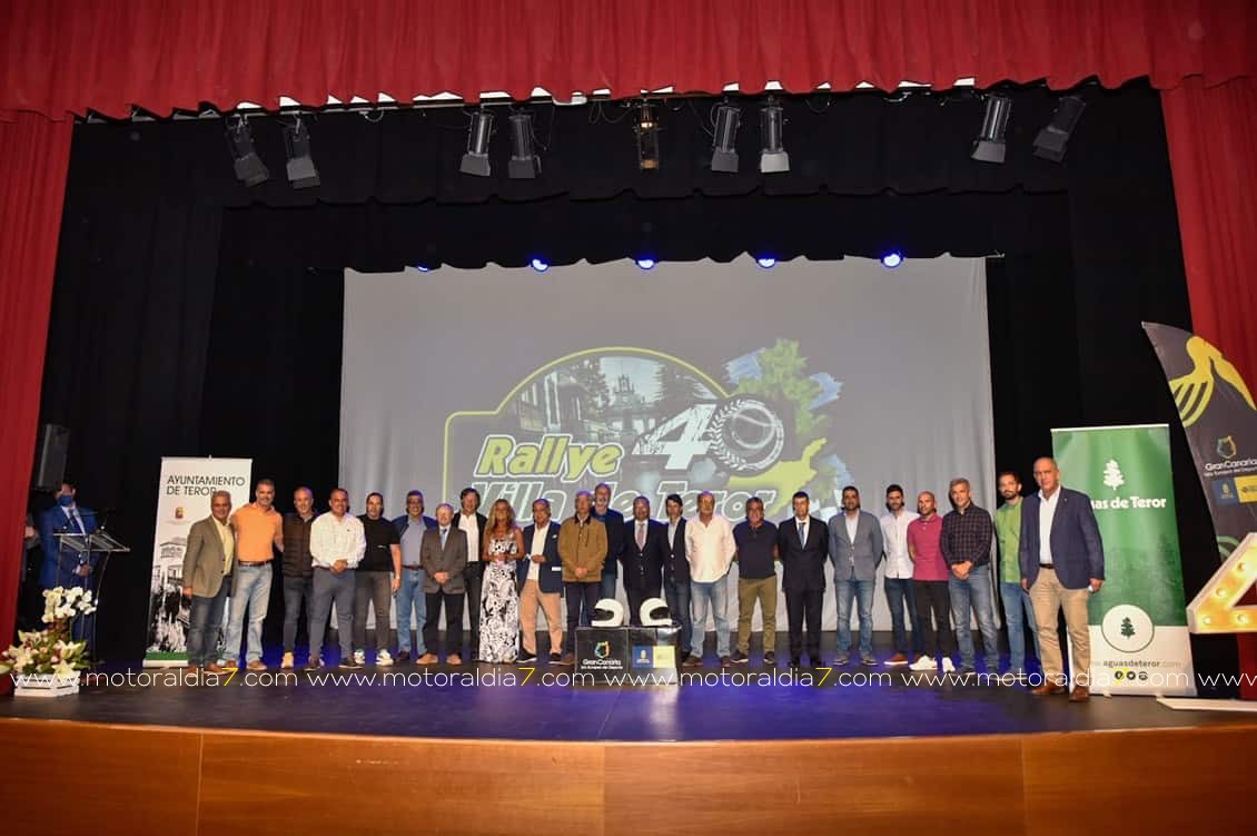 Rally Villa de Teror, presentó su 40º edición