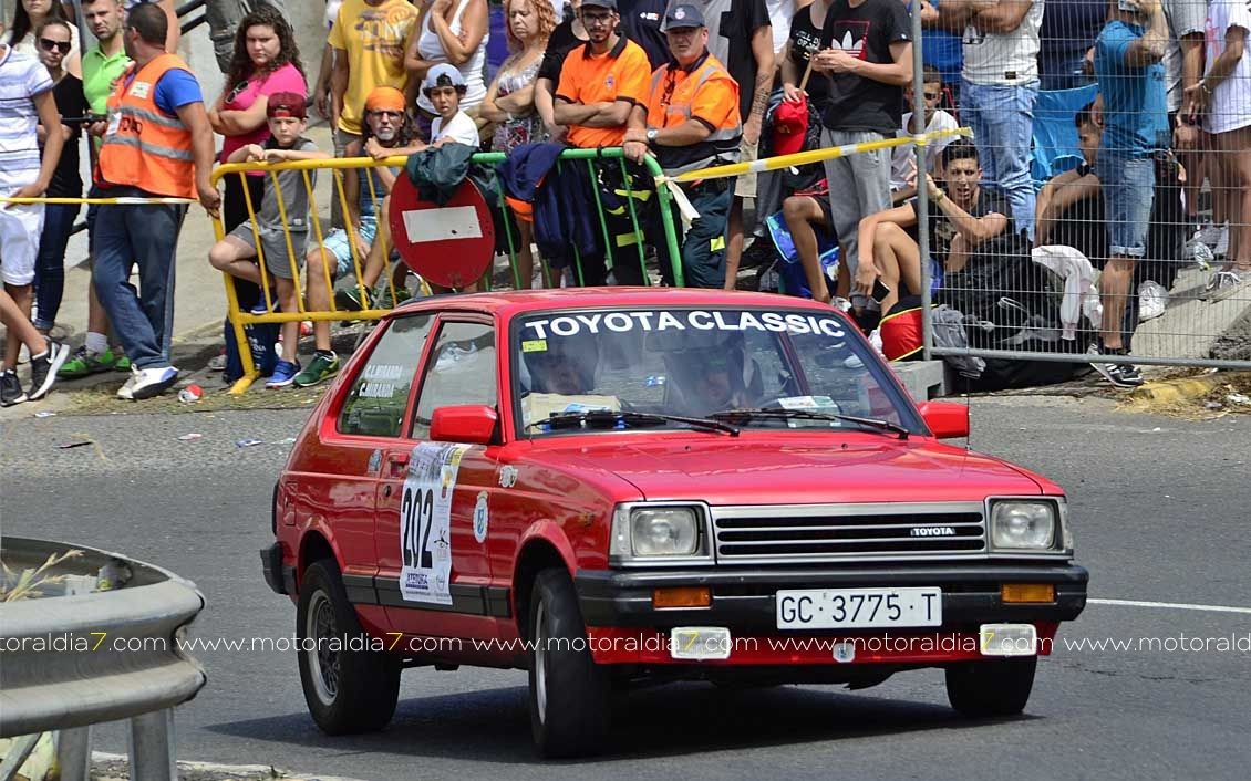 Iván Armas se impuso en Arucas con el Porsche