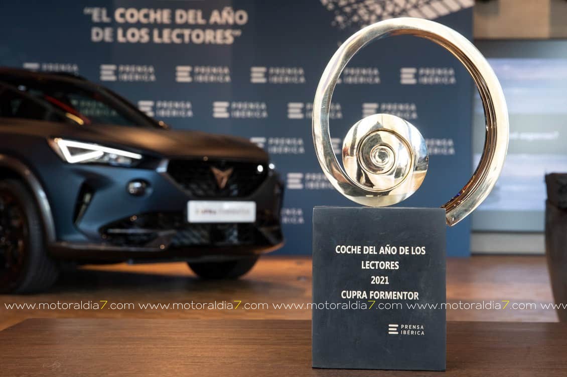 El CUPRA Formentor ‘Coche del Año de los Lectores 2021’