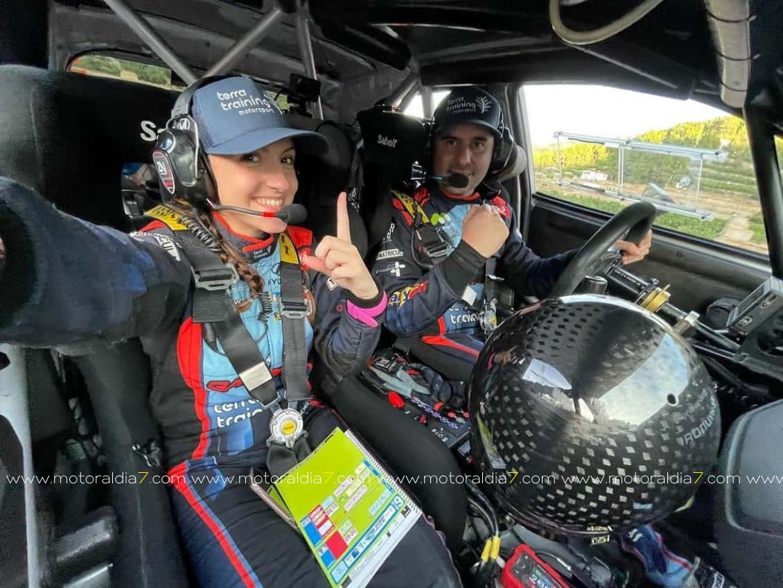 Victoria de Pernía y Sánchez en el Rally de La Nucía