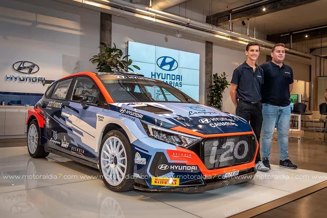 Yeray Lemes, Rogelio Peñate, a por la victoria en el Rally Islas Canarias