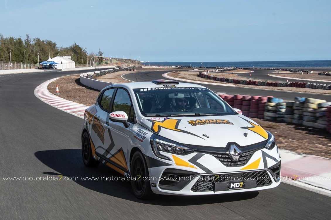 El Renault Clio Rally5, de la Clio Trophy Canarias