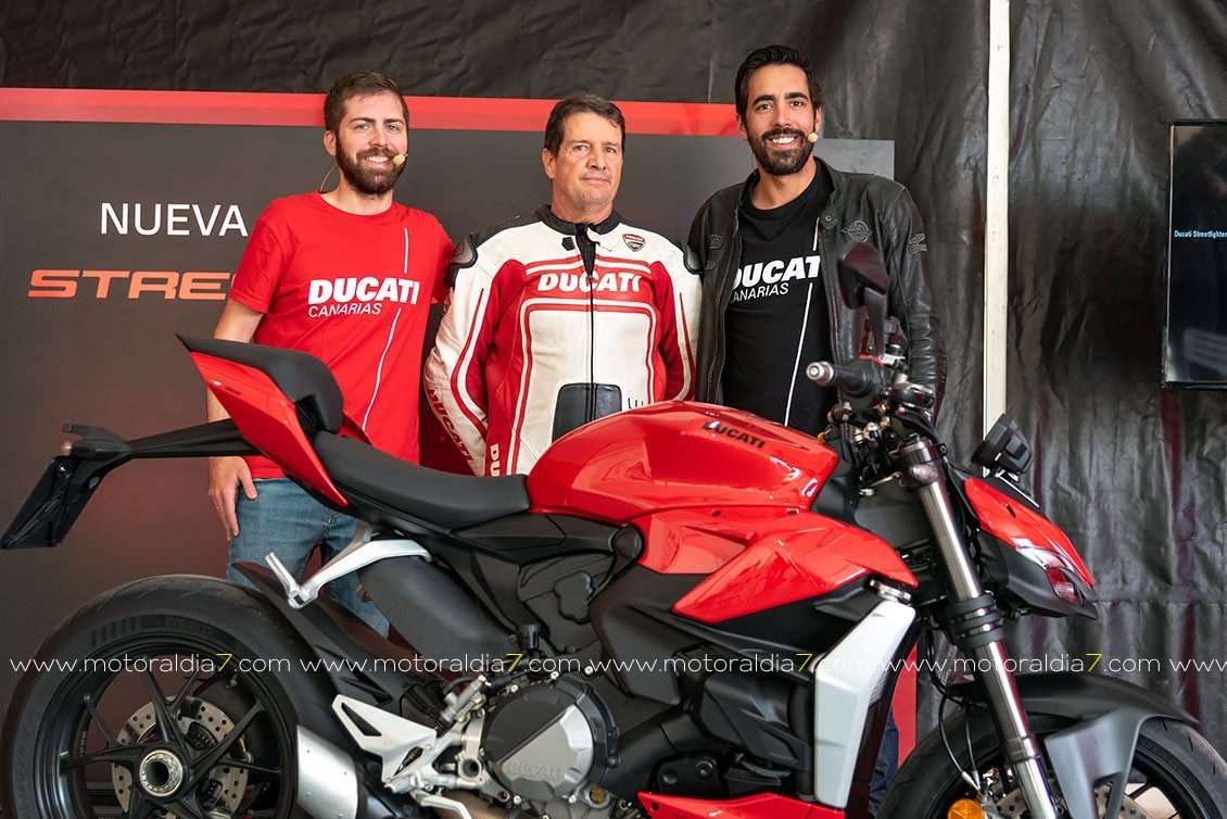 Ducati Canarias hace rugir la nueva Streetfighter V2