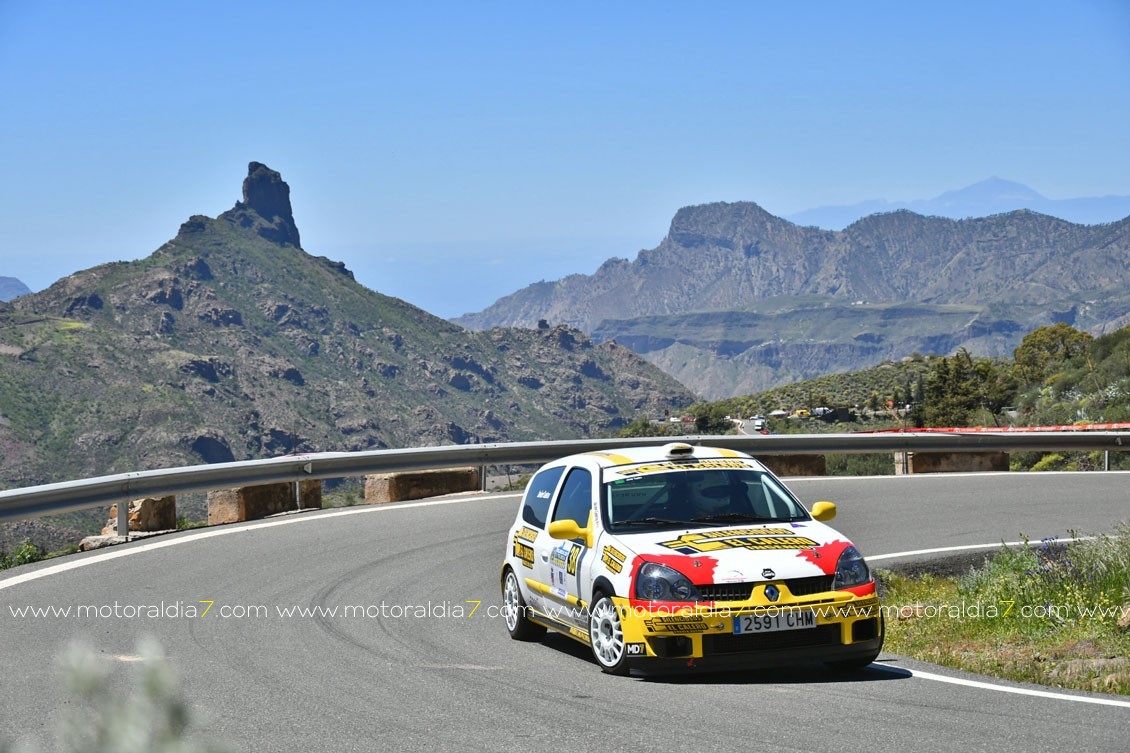 Alexis Santana se corona en la Subida de Tejeda