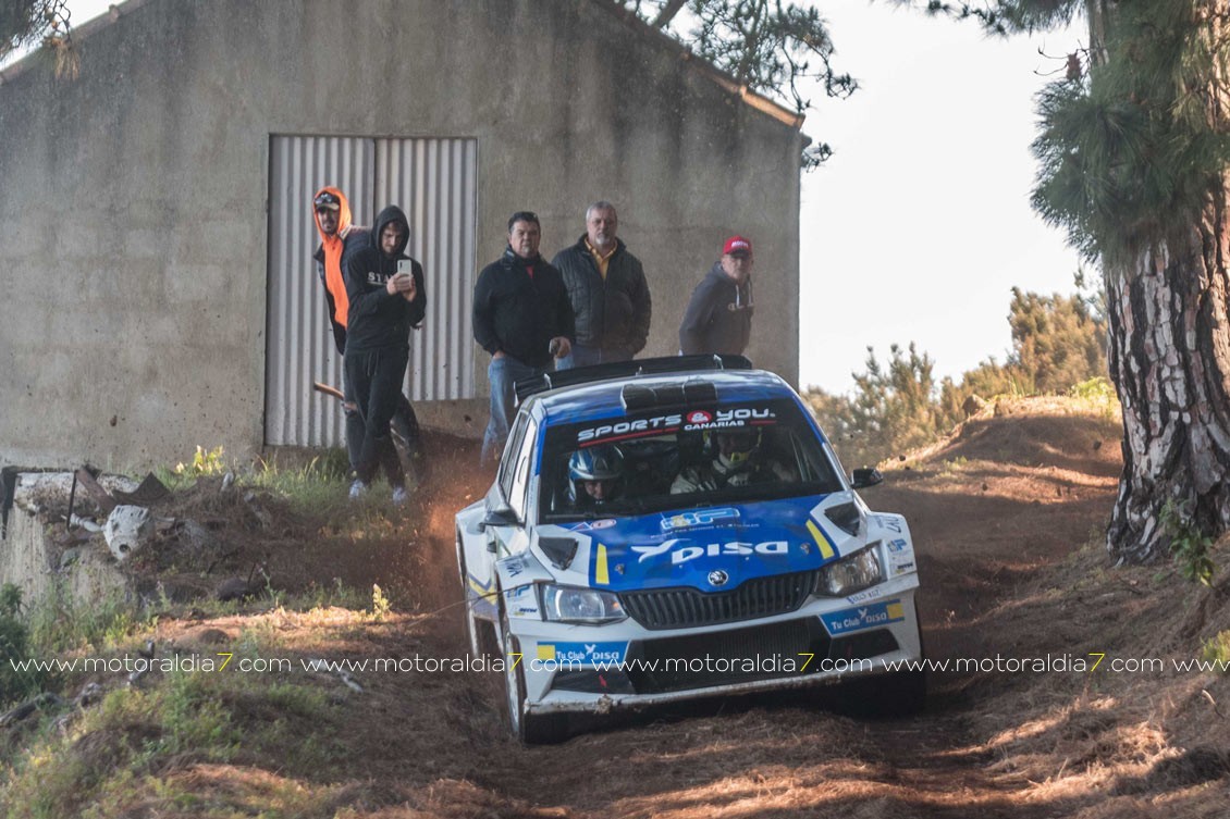 Tacoronte-Sáez, triunfo en el Rally Isla Verde