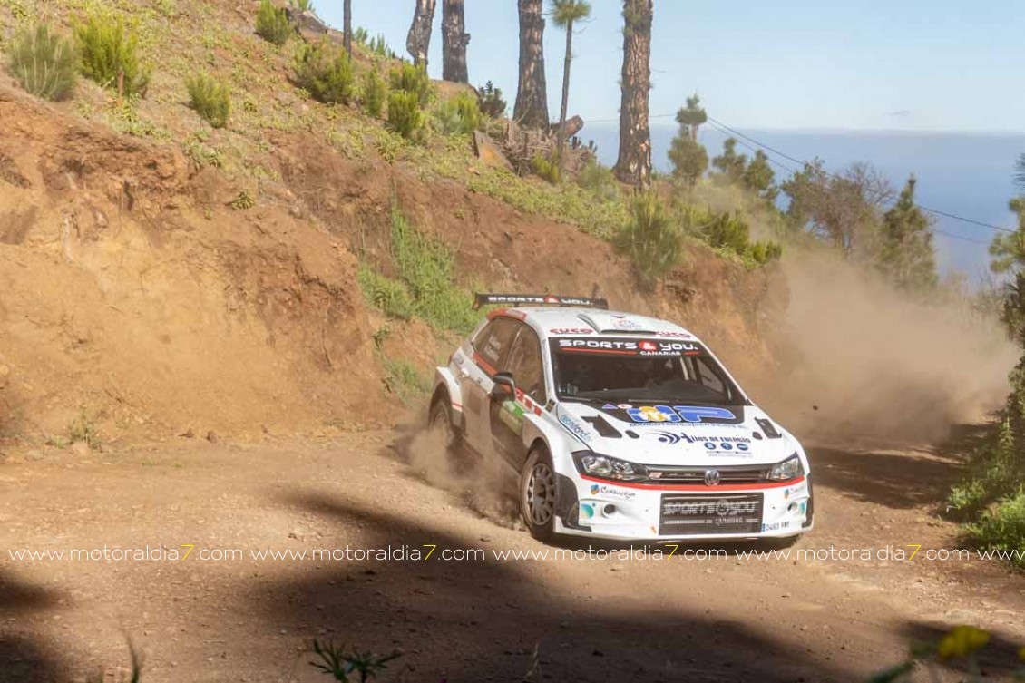 Tacoronte-Sáez, triunfo en el Rally Isla Verde