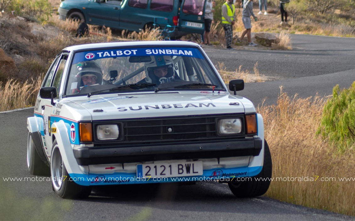 Rally Isla Tenerife Histórico, con sobresaliente