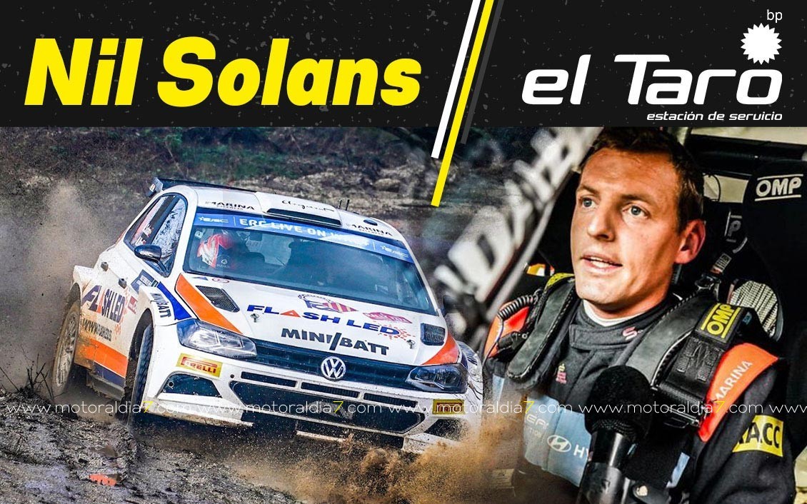 Nils Solans participará en el Rally Islas Canarias gracias a patrocinadores locales