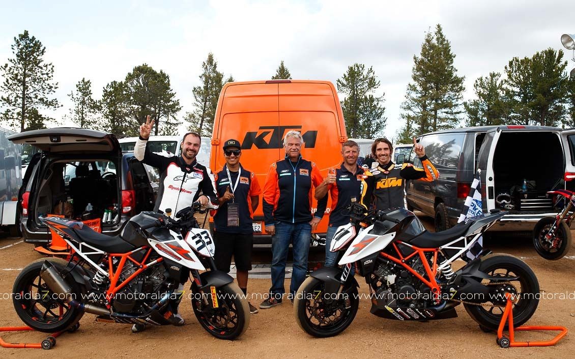 La Super Duke R reina en Pikes Peak