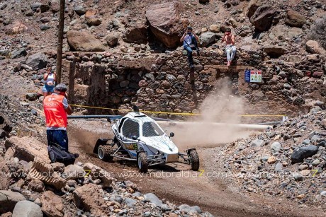 Dominio de Quintana y González en el Slalom La Aldea