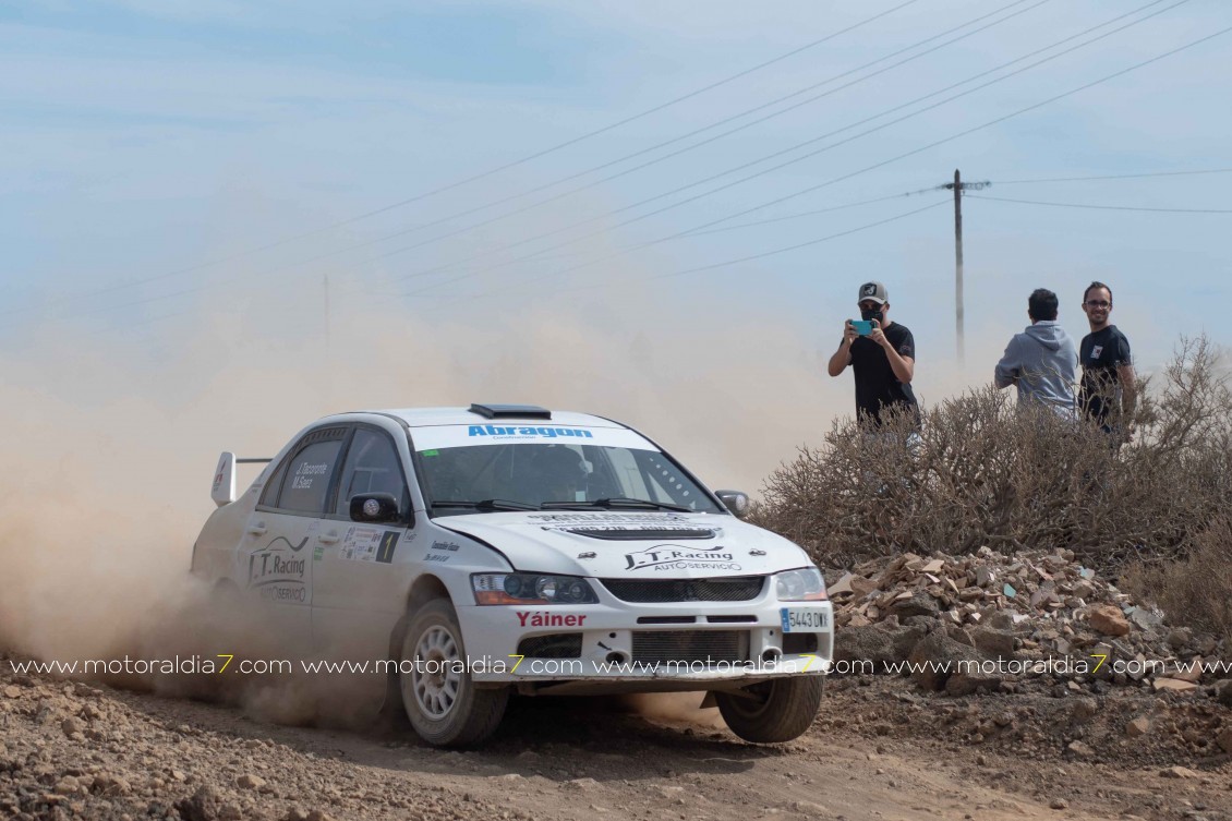 Tacoronte y Sáez, suman y suman y… ganaron en el Rally de Tierra de Tenerife