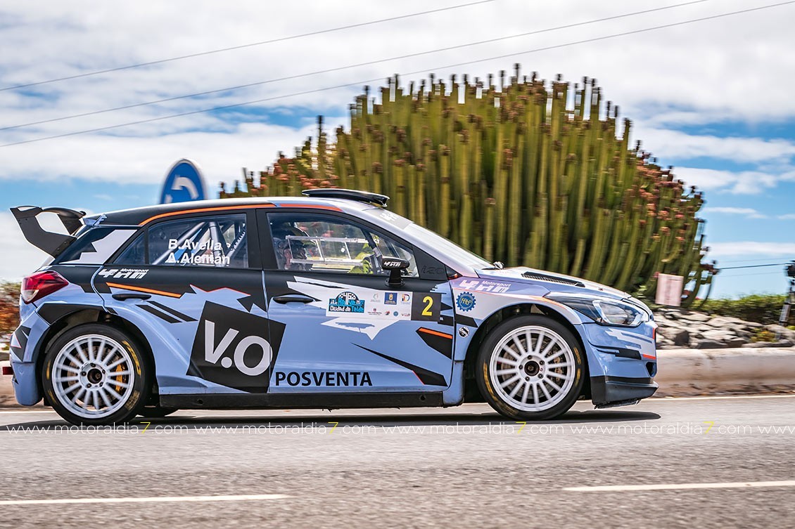Toñi Ponce y Pedro Domínguez, los mejores en el Rally Ciudad de Telde