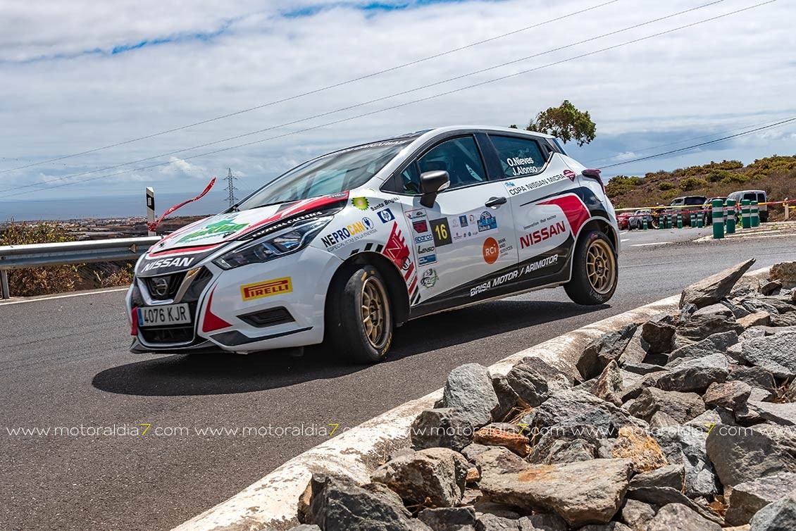Toñi Ponce y Pedro Domínguez, los mejores en el Rally Ciudad de Telde