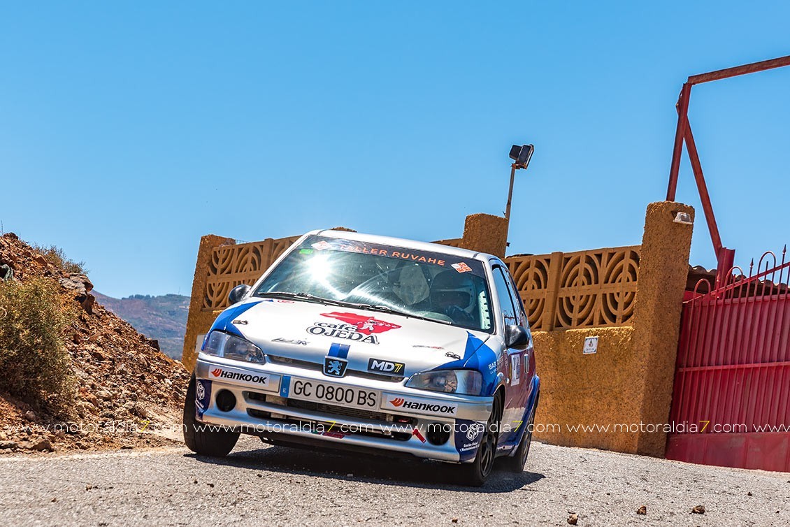 Toñi Ponce y Pedro Domínguez, los mejores en el Rally Ciudad de Telde