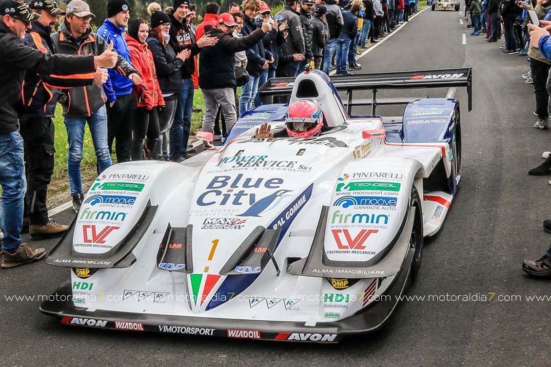 Christian Merli, con el número uno en la Subida a Tamaimo