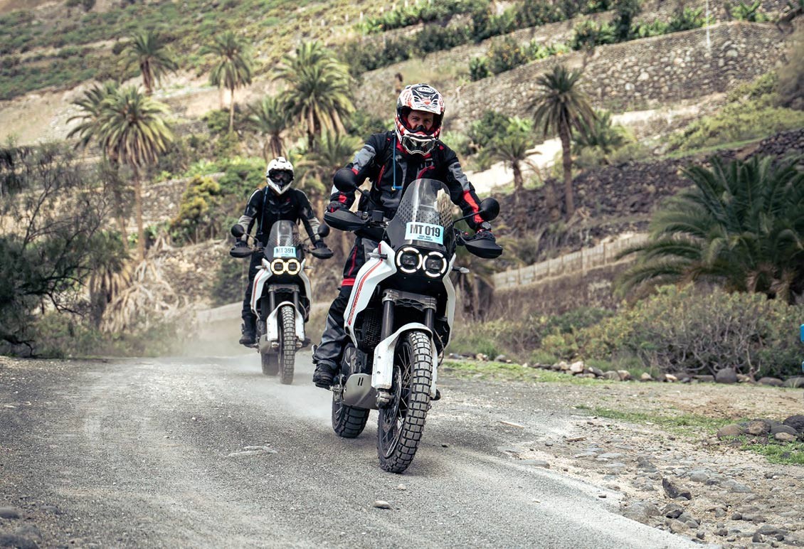 Ducati Canarias en la Mototrans Gran Canaria con la DesertX