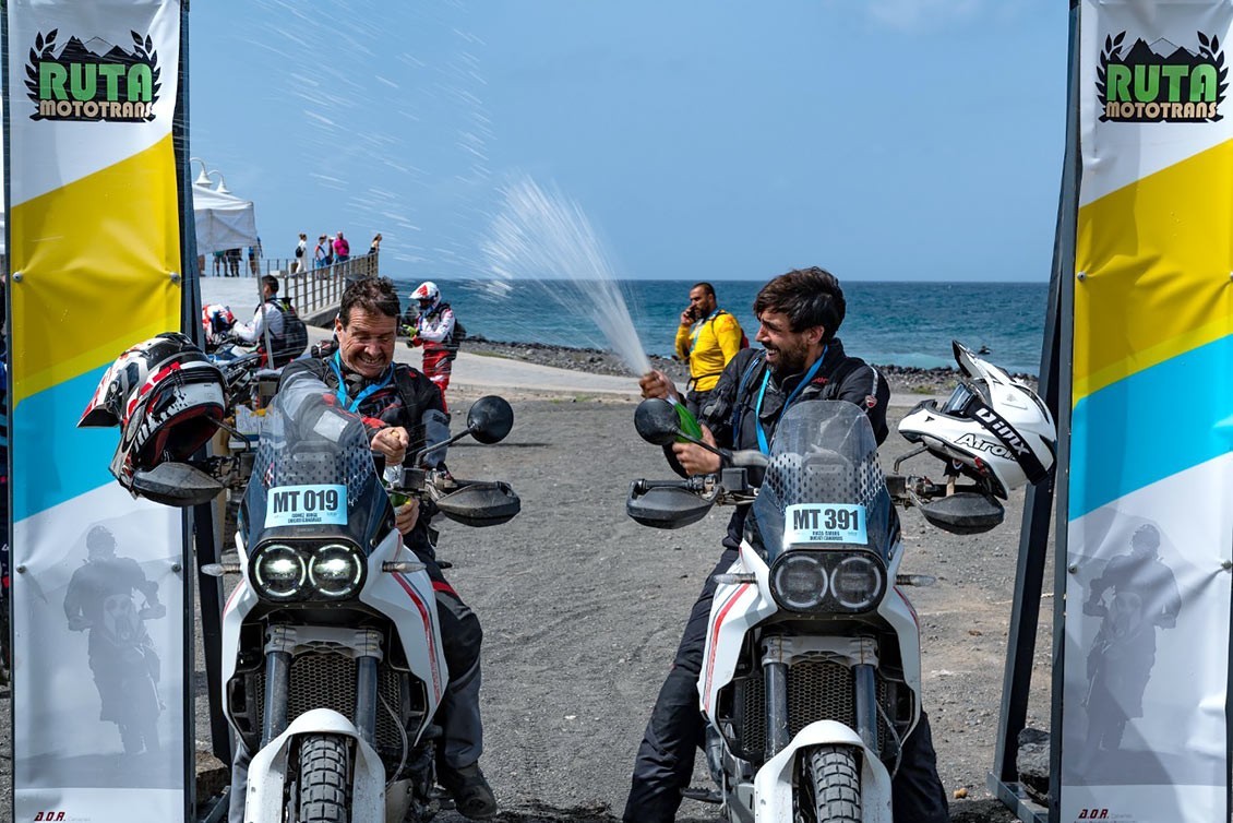 Ducati Canarias en la Mototrans Gran Canaria con la DesertX