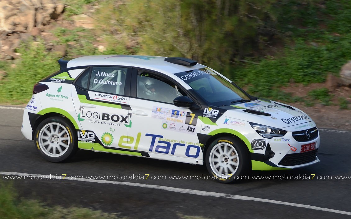 Toñi Ponce y Pedro Domínguez, ganadores en el Rally de Maspalomas