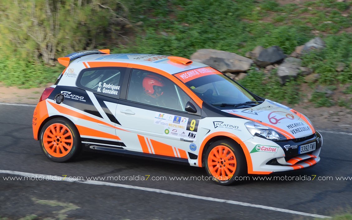 Toñi Ponce y Pedro Domínguez, ganadores en el Rally de Maspalomas