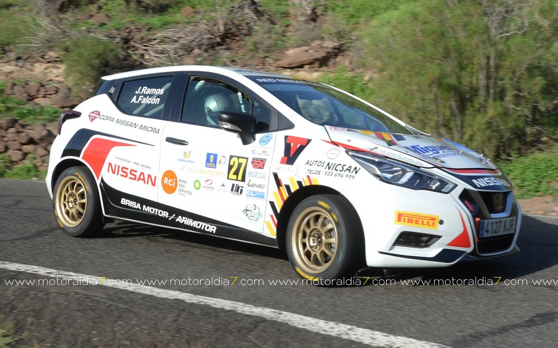 Toñi Ponce y Pedro Domínguez, ganadores en el Rally de Maspalomas