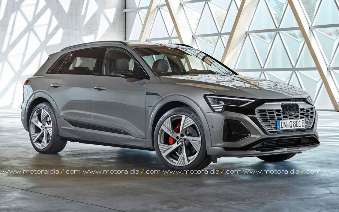 El nuevo Audi Q8 e-tron, ahora con un diseño más refinado