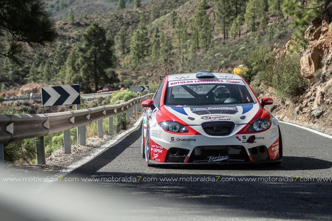 Gustavo Bolaños y José Calderín se reparten las victorias en Fataga y Tunte