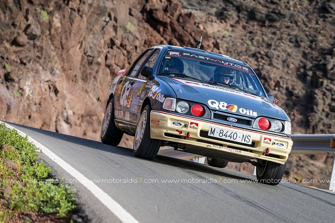 Juan José León y Taydía Santana vencedores en el Gran Canaria Historic Rally