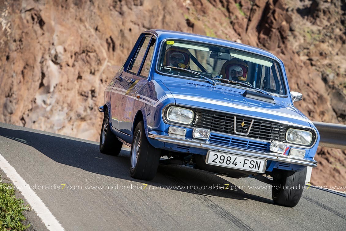 Juan José León y Taydía Santana vencedores en el Gran Canaria Historic Rally