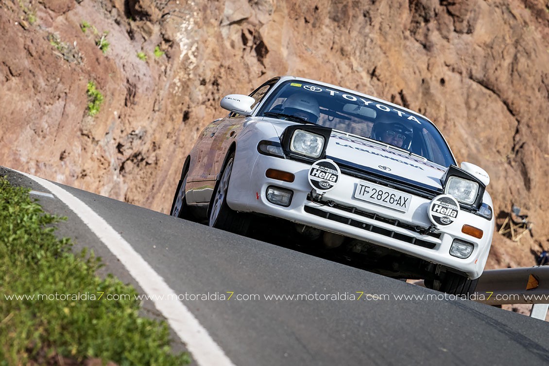 Juan José León y Taydía Santana vencedores en el Gran Canaria Historic Rally