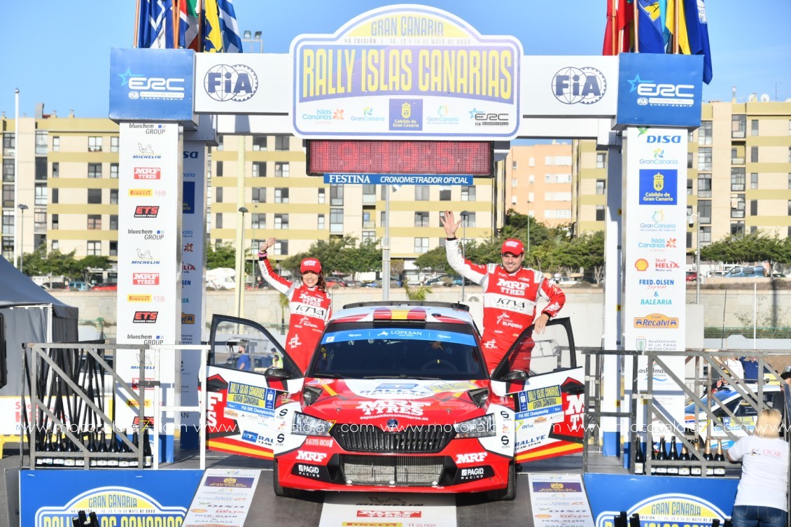 El Rally Islas Canarias en el FIA ERC 2023