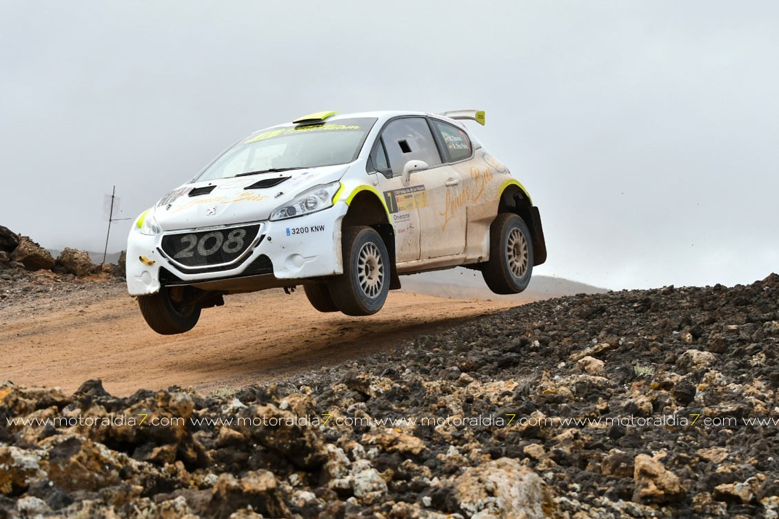 Solberg y Bernacchini, firman una victoria épica en el Rally Isla de Los Volcanes