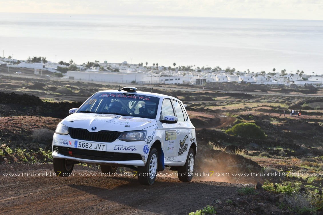 Solberg y Bernacchini, firman una victoria épica en el Rally Isla de Los Volcanes