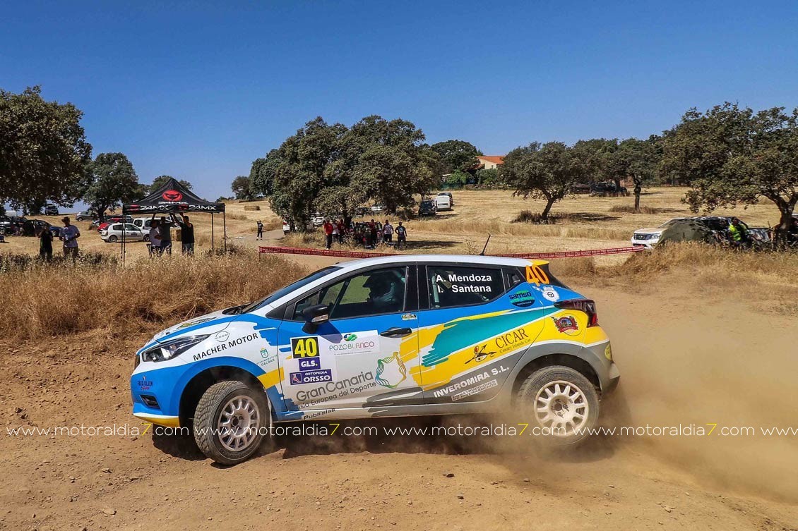 Armiche Mendoza, supercampeón de España de Rallys en la clase N3