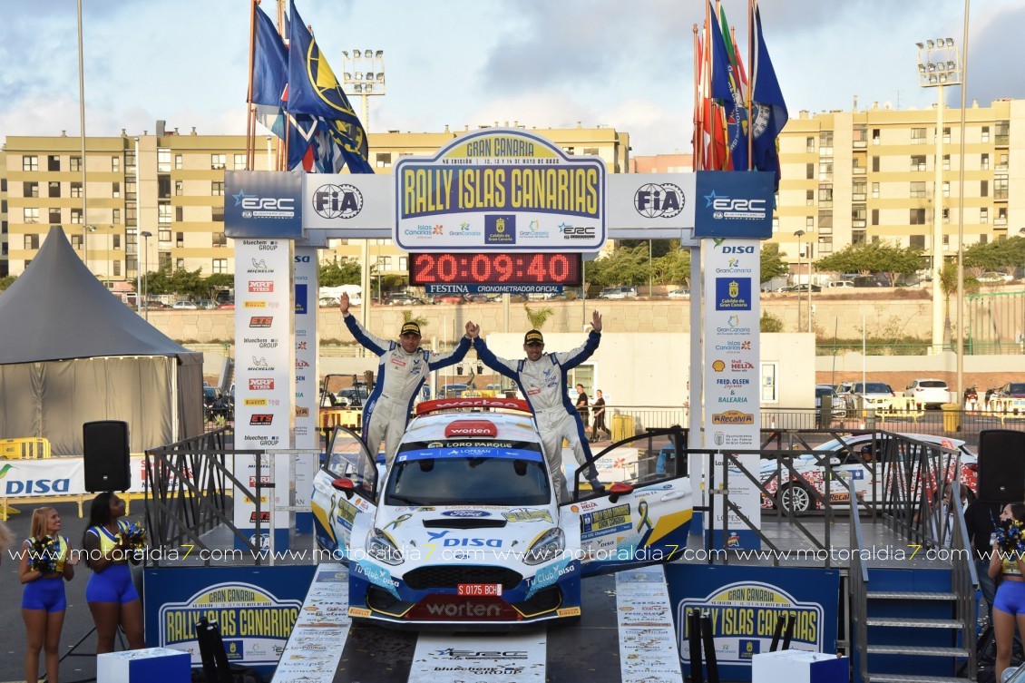 Las Palmas de Gran Canaria con el Rally Islas Canarias