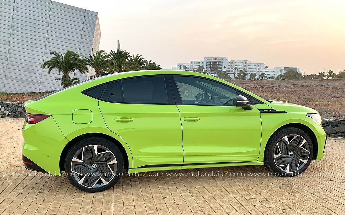 ŠKODA ENYAQ Coupé iV, atractivo y 100% eléctrico