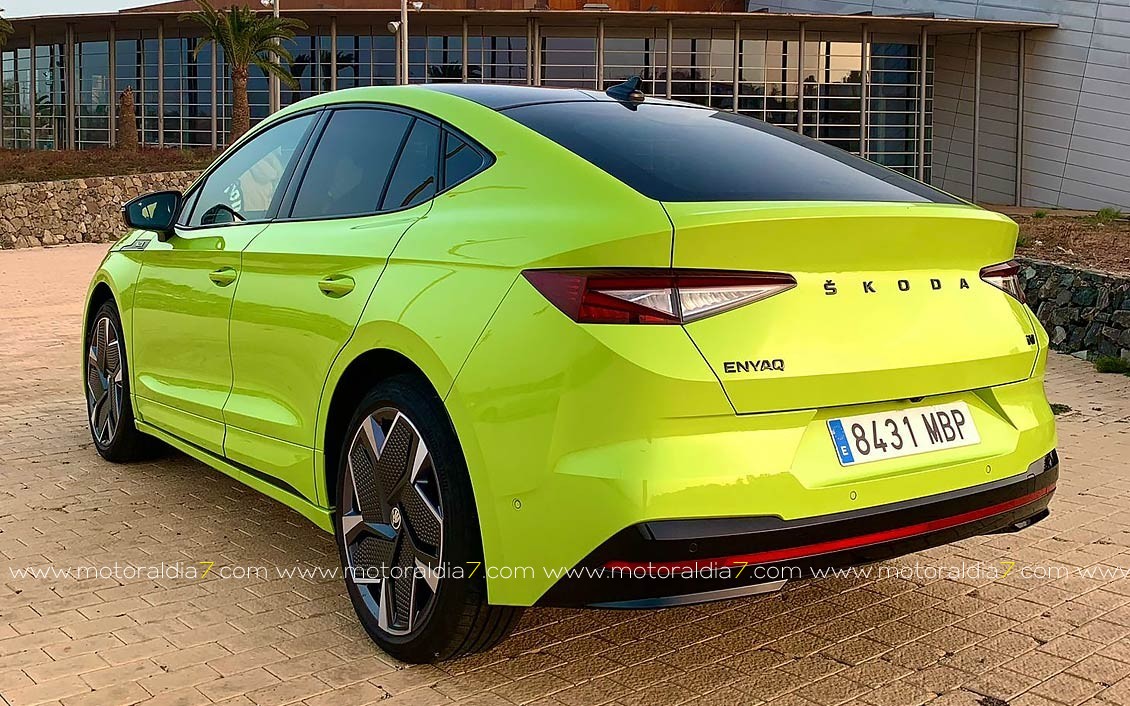 ŠKODA ENYAQ Coupé iV, atractivo y 100% eléctrico