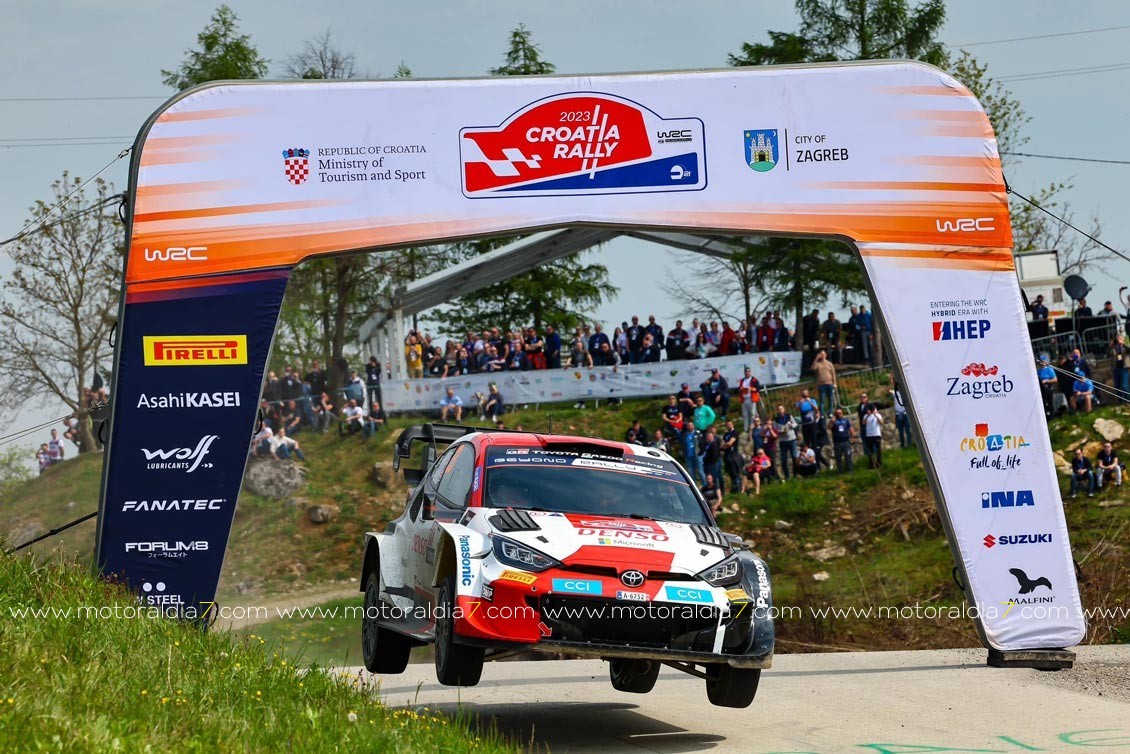 Elfyn Evans y Scott Martin, ganadores en Croacia