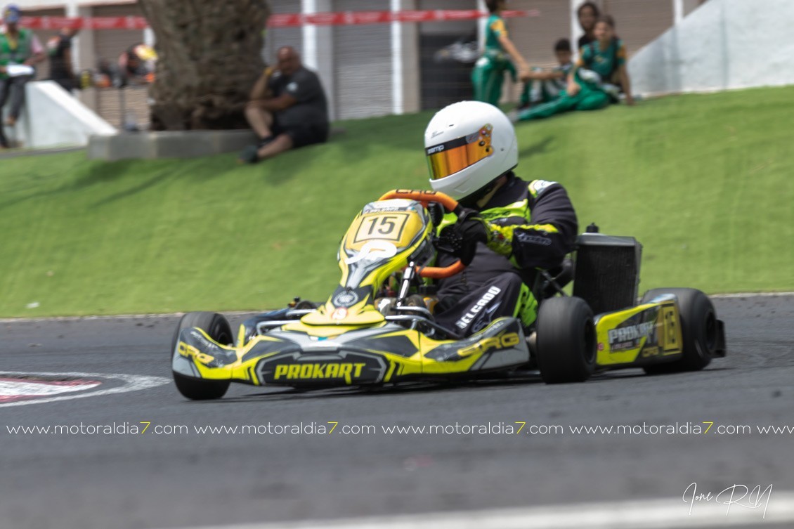 Éxito en la segunda prueba del Regional de Karting en Lanzarote